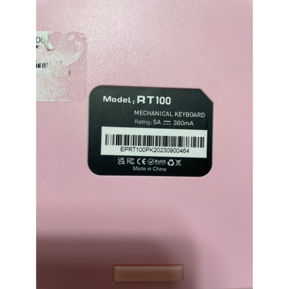 Epomaker Mechanical Keyboard RT-100 Pink (not tested) - Picture 4 of 4